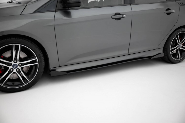 Street Pro Πλευρικοί Σκίρτ Diffusers + Flaps Ford Focus ST Mk3 Facelift