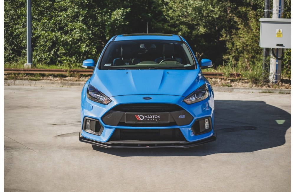 Street Pro Front Splitter + Flaps Ford Focus RS Mk3