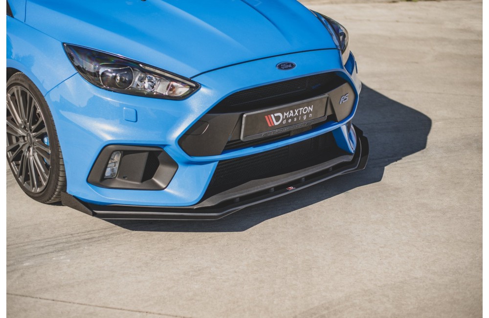 Street Pro Front Splitter + Flaps Ford Focus RS Mk3