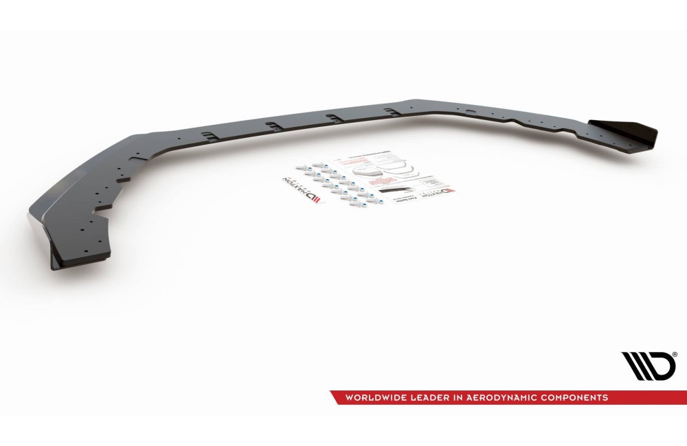 Street Pro Front Splitter + Flaps Ford Focus RS Mk3