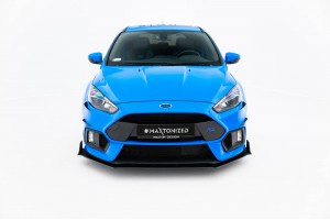 Street Pro Front Splitter V.2 Ford Focus RS Mk3 - Black