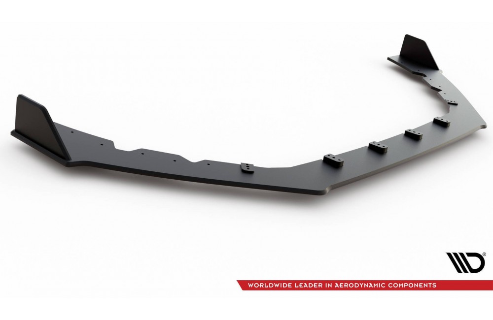 Street Pro Front Splitter V.2 Ford Focus RS Mk3 - Black
