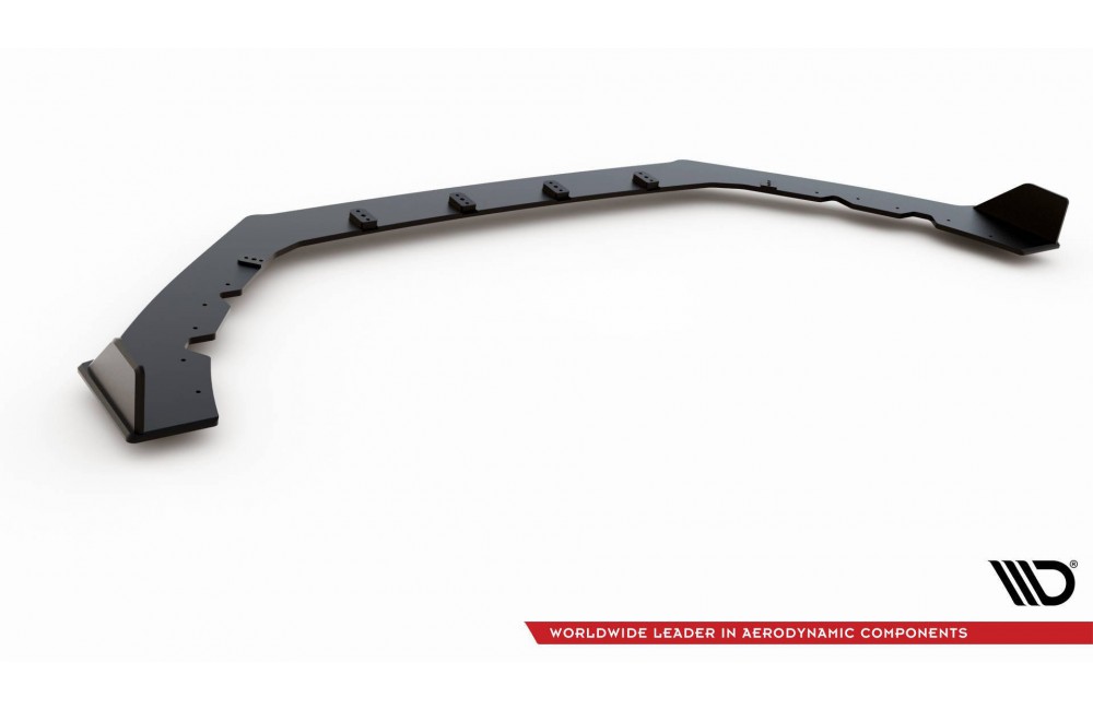 Street Pro Front Splitter V.2 Ford Focus RS Mk3 - Black