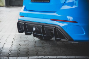 Street Pro Rear Diffuser V.1 Ford Focus RS Mk3 - Black