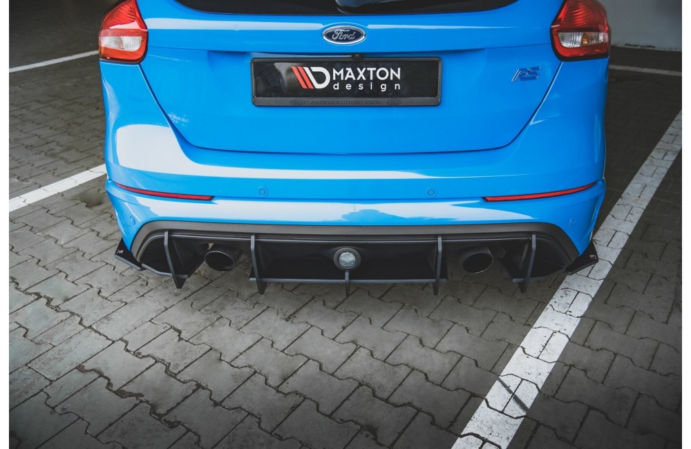 Street Pro Rear Diffuser V.1 Ford Focus RS Mk3 - Black