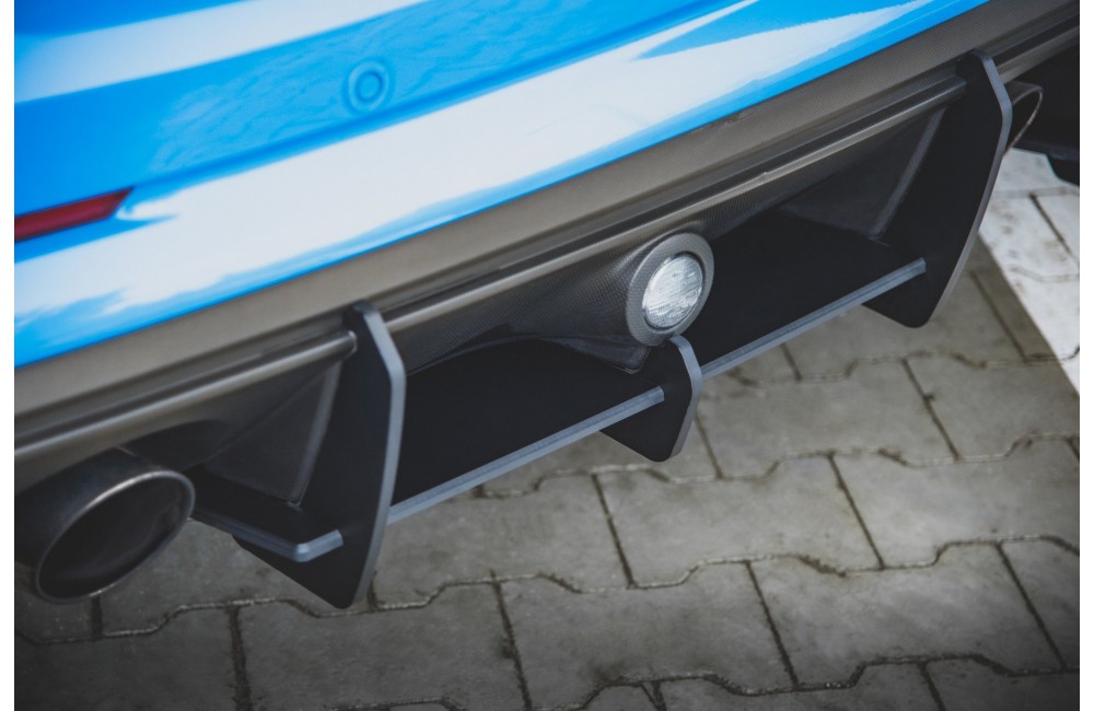 Street Pro Rear Diffuser V.1 Ford Focus RS Mk3 - Black