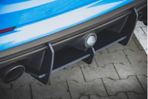 Street Pro Rear Diffuser V.1 Ford Focus RS Mk3 - Black