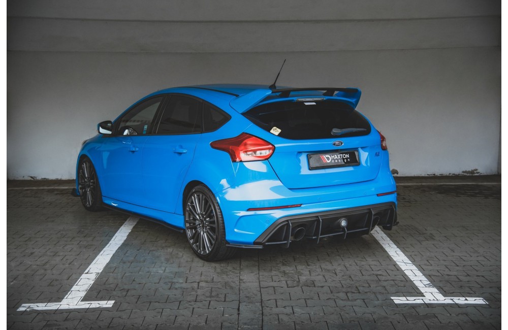 Street Pro Rear Diffuser V.1 Ford Focus RS Mk3 - Black