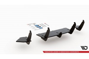Street Pro Rear Diffuser V.1 Ford Focus RS Mk3 - Black