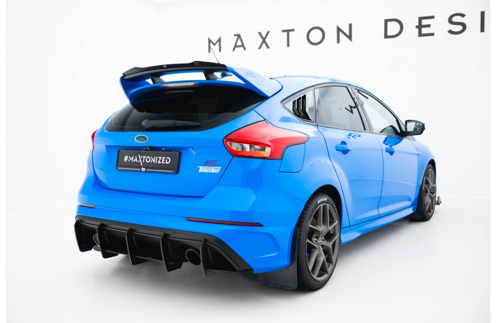 Street Pro Rear Diffuser V.2 Ford Focus RS Mk3 (US-Spec Version) - Black