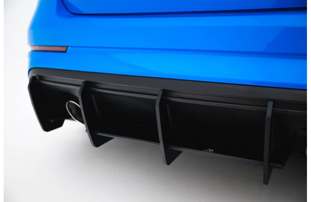 Street Pro Rear Diffuser V.2 Ford Focus RS Mk3 (US-Spec Version) - Black