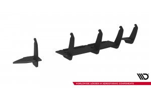 Street Pro Rear Diffuser V.2 Ford Focus RS Mk3 (US-Spec Version) - Black