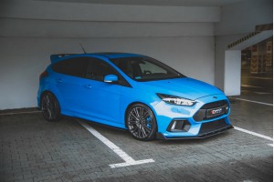 Street Pro Side Skirts Diffusers Ford Focus RS Mk3 - Black