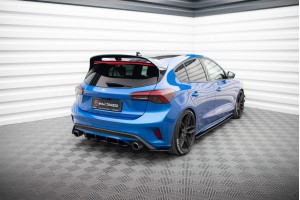 Street Pro Rear Side Splitters Ford Focus ST Mk4 - Black