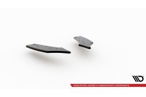 Street Pro Rear Side Splitters Ford Focus ST Mk4 - Black