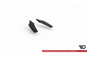 Street Pro Rear Side Splitters Ford Focus ST Mk4 - Black
