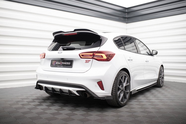 Street Pro Πίσω Πλευρικοί Splitters + Flaps Ford Focus ST Mk4