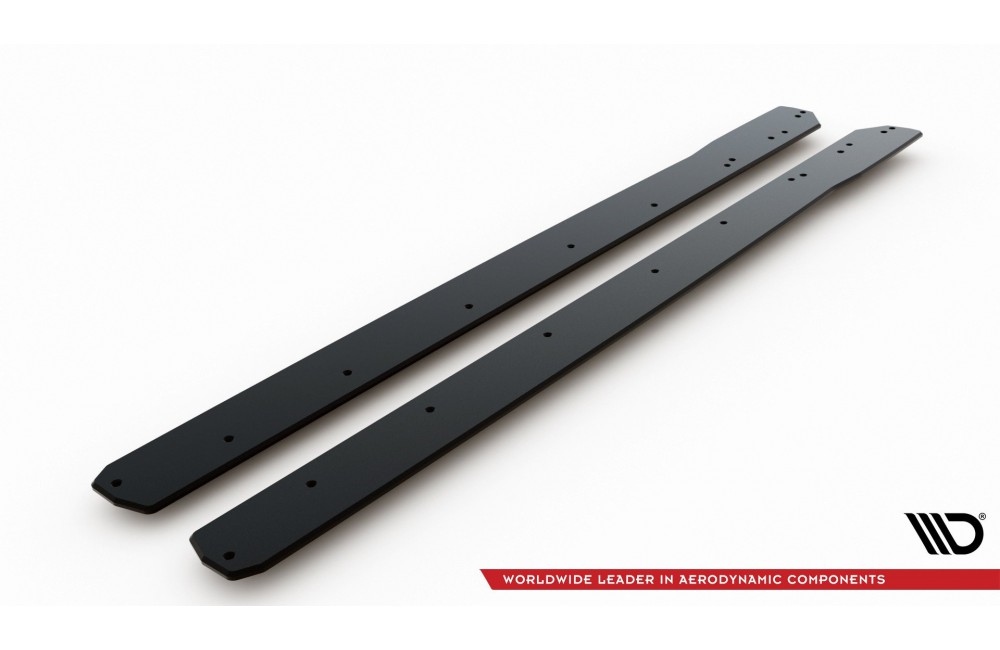 Street Pro Side Skirts Diffusers Ford Focus ST / ST-Line Mk4 - Black