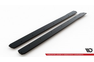 Street Pro Side Skirts Diffusers Ford Focus ST / ST-Line Mk4 - Black