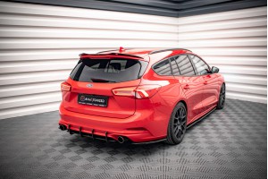 Street Pro Rear Diffuser Ford Focus Estate ST Mk4 - Black
