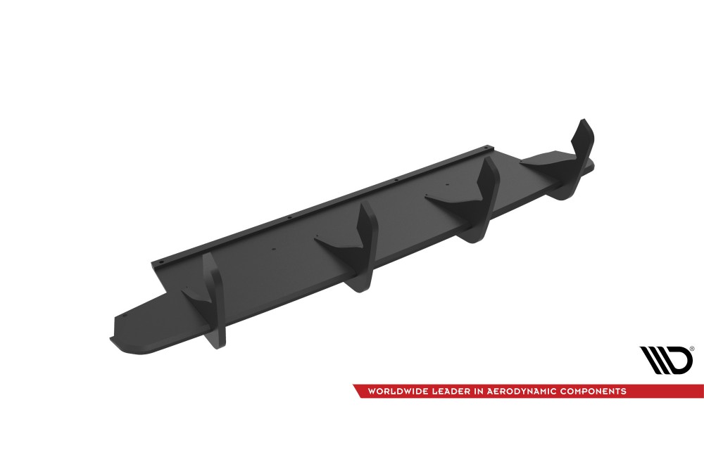 Street Pro Rear Diffuser Ford Focus Estate ST Mk4 - Black