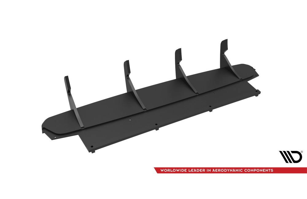 Street Pro Rear Diffuser Ford Focus Estate ST Mk4 - Black