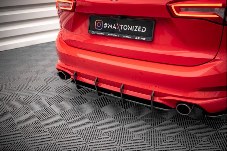 Street Pro Πίσω Diffuser Ford Focus Estate ST Mk4