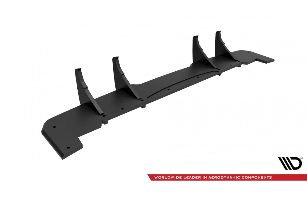 Street Pro Rear Diffuser Ford Kuga ST-Line Mk3 - Black