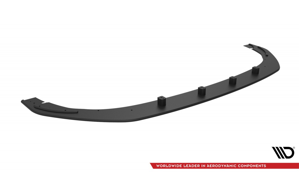 Street Pro Front Splitter Ford Mondeo Sport Mk5 Facelift / Fusion Sport Mk2 Facelift - Black