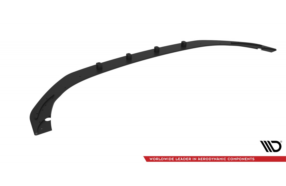 Street Pro Front Splitter Ford Mondeo Sport Mk5 Facelift / Fusion Sport Mk2 Facelift - Black