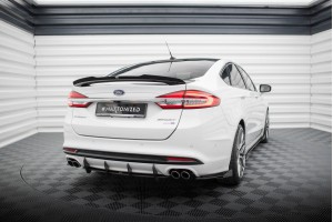 Street Pro Rear Diffuser Ford Mondeo Sport Mk5 Facelift / Fusion Sport Mk2 Facelift - Black