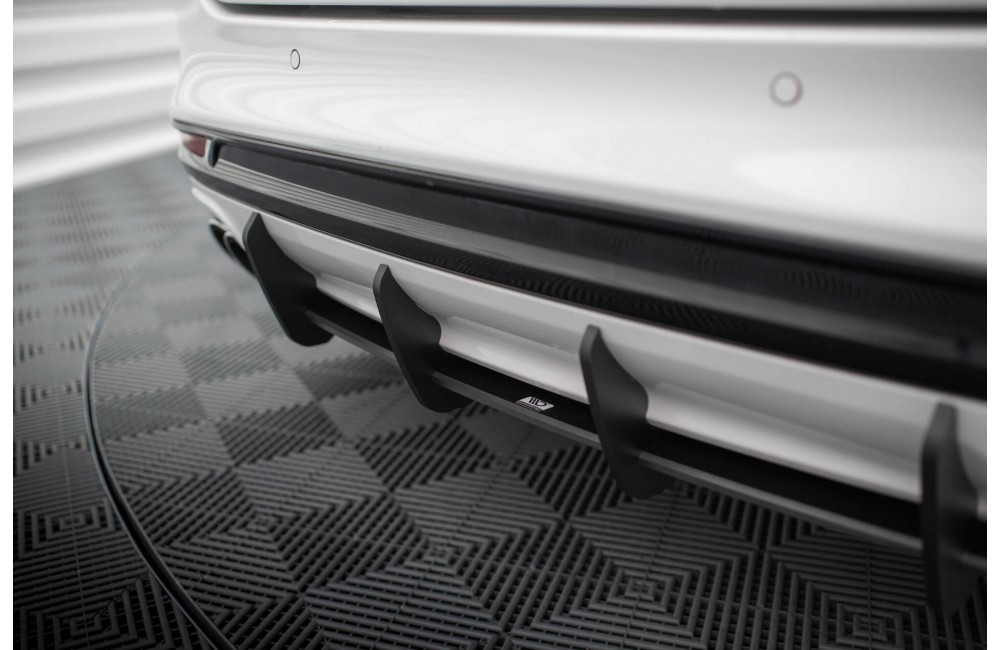 Street Pro Rear Diffuser Ford Mondeo Sport Mk5 Facelift / Fusion Sport Mk2 Facelift - Black