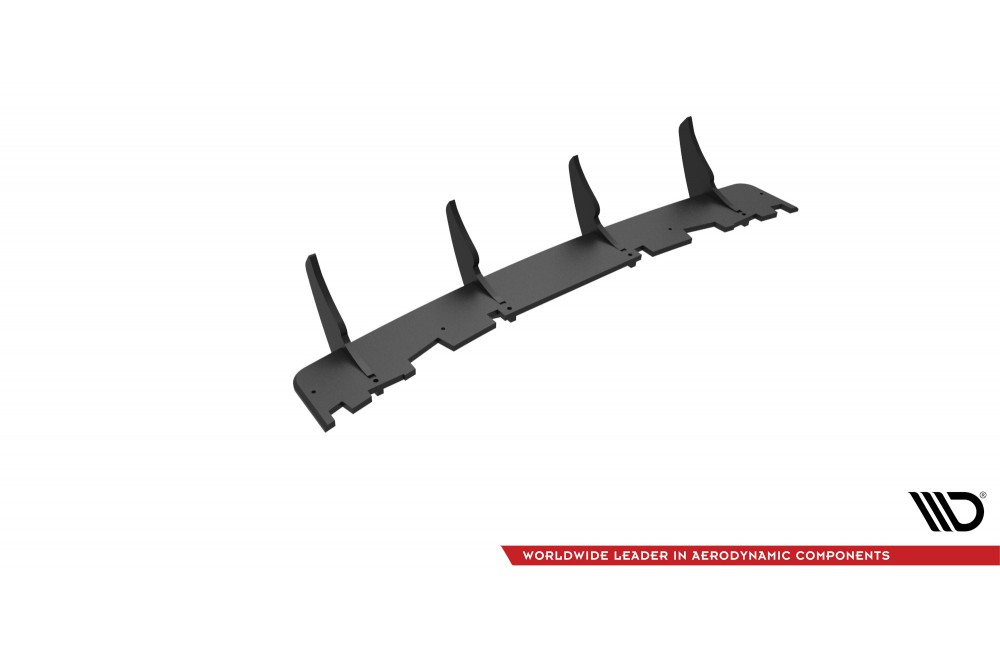 Street Pro Rear Diffuser Ford Mondeo Sport Mk5 Facelift / Fusion Sport Mk2 Facelift - Black