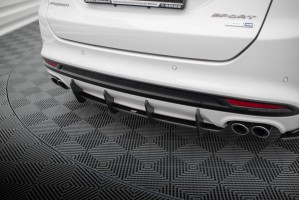 Street Pro Rear Diffuser Ford Mondeo Sport Mk5 Facelift / Fusion Sport Mk2 Facelift - Black