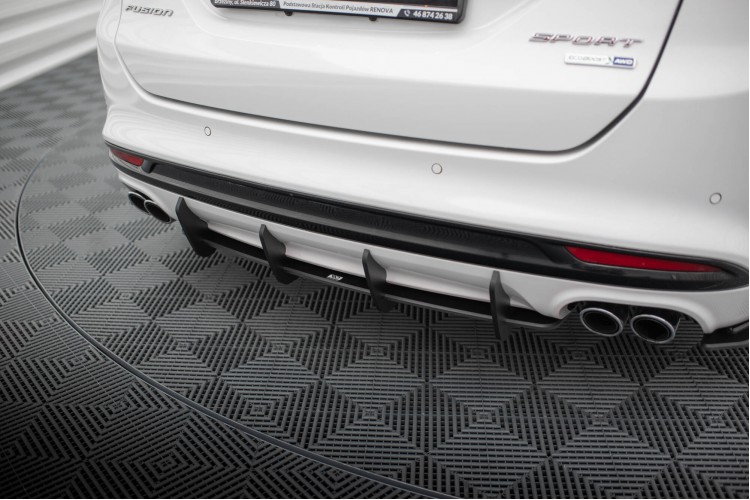 Street Pro Πίσω Diffuser Ford Mondeo Sport Mk5 Facelift / Fusion Sport Mk2 Facelift