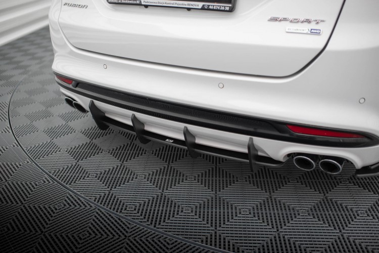 Street Pro Πίσω Diffuser Ford Mondeo Sport Mk5 Facelift / Fusion Sport Mk2 Facelift
