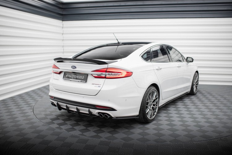 Street Pro Πίσω Πλαϊνοί Splitters Ford Mondeo Sport Mk5 Facelift / Fusion Sport Mk2 Facelift