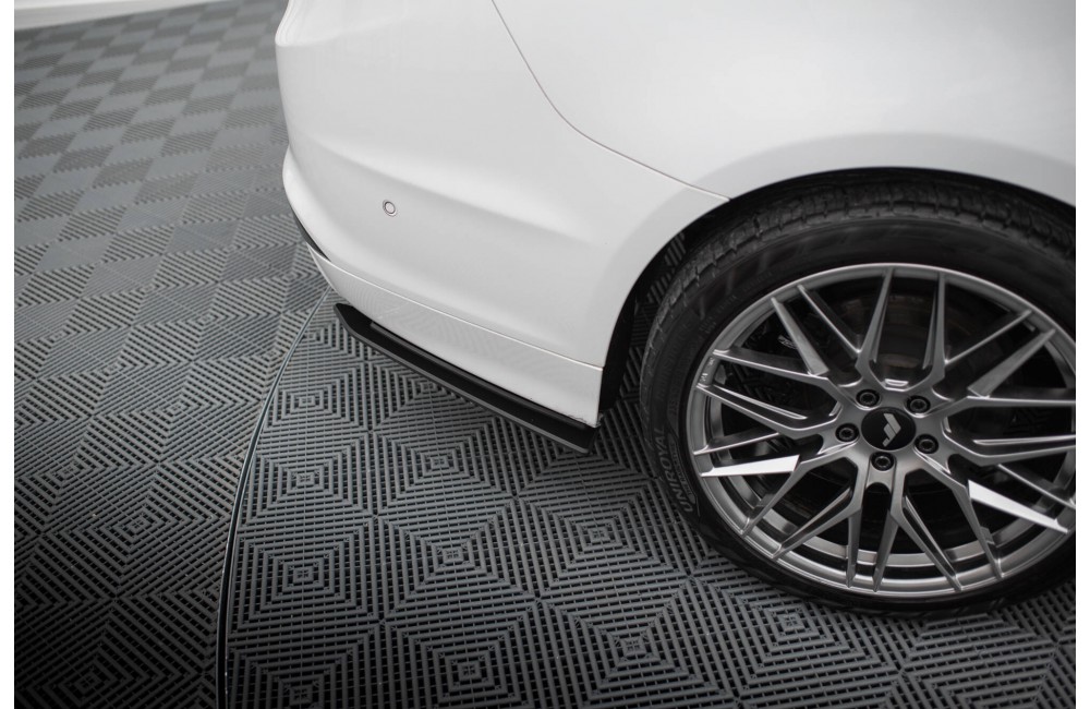 Street Pro Rear Side Splitters Ford Mondeo Sport Mk5 Facelift / Fusion Sport Mk2 Facelift - Black