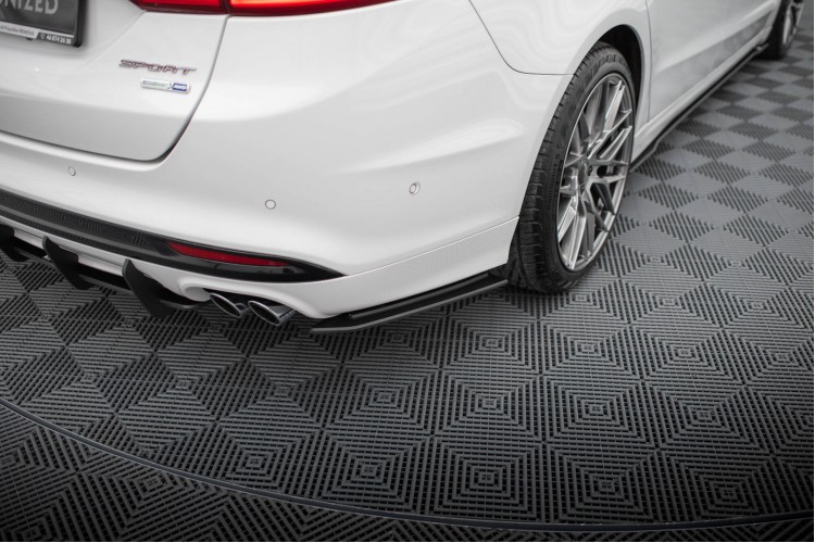 Street Pro Πίσω Πλαϊνοί Splitters Ford Mondeo Sport Mk5 Facelift / Fusion Sport Mk2 Facelift
