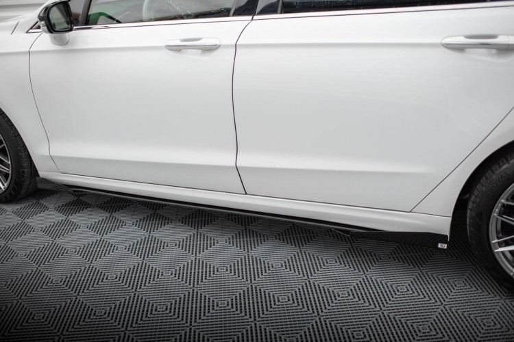 Street Pro Πλευρικοί Skirts Diffusers + Flaps Ford Mondeo Sport Mk5 Facelift / Fusion Sport Mk2 Facelift