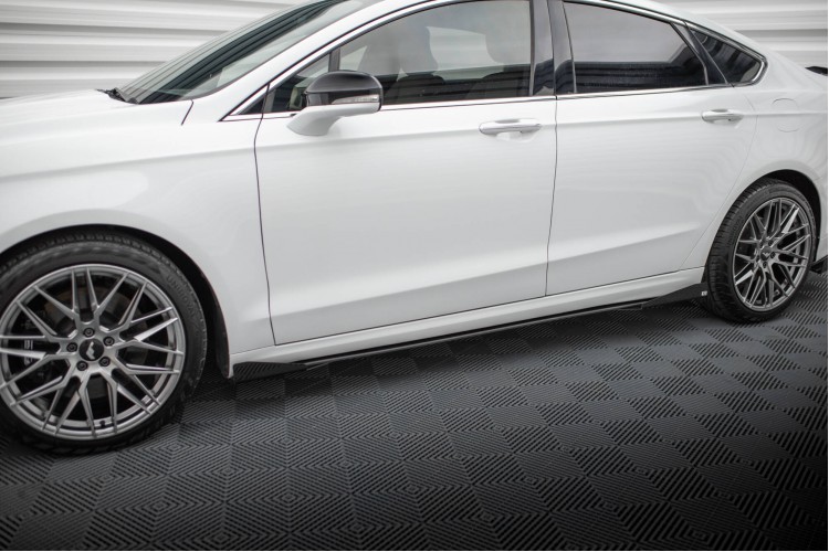 Street Pro Πλευρικοί Skirts Diffusers + Flaps Ford Mondeo Sport Mk5 Facelift / Fusion Sport Mk2 Facelift