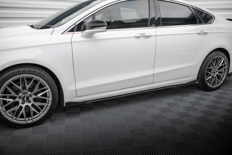 Street Pro Πλευρικοί Skirts Diffusers + Flaps Ford Mondeo Sport Mk5 Facelift / Fusion Sport Mk2 Facelift