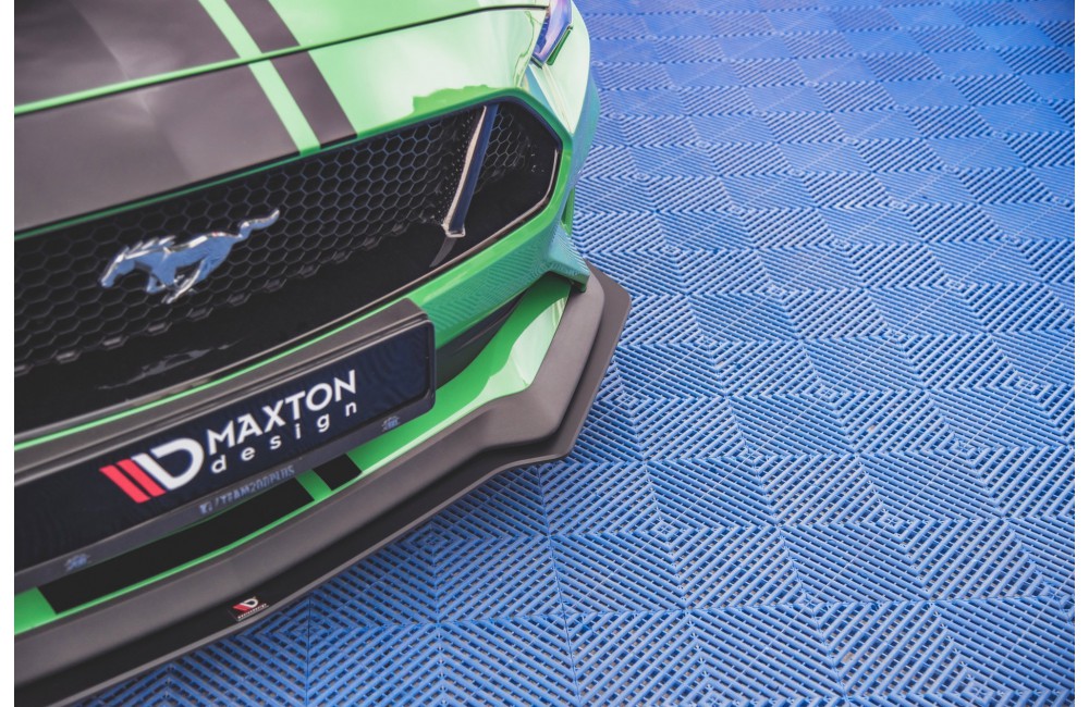Street Pro Front Splitter V.1 Ford Mustang GT MK6 Facelift - Black