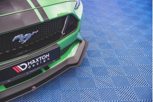 Street Pro Front Splitter V.1 Ford Mustang GT MK6 Facelift - Black