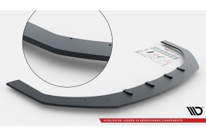 Street Pro Front Splitter V.1 Ford Mustang GT MK6 Facelift - Black