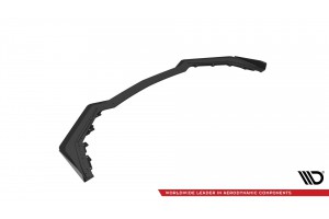 Street Pro Front Splitter V.1 + Flaps Ford Mustang GT Mk6 Facelift - Black + Gloss Flaps