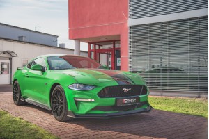 Street Pro Front Splitter V.2 Ford Mustang GT MK6 Facelift - Black