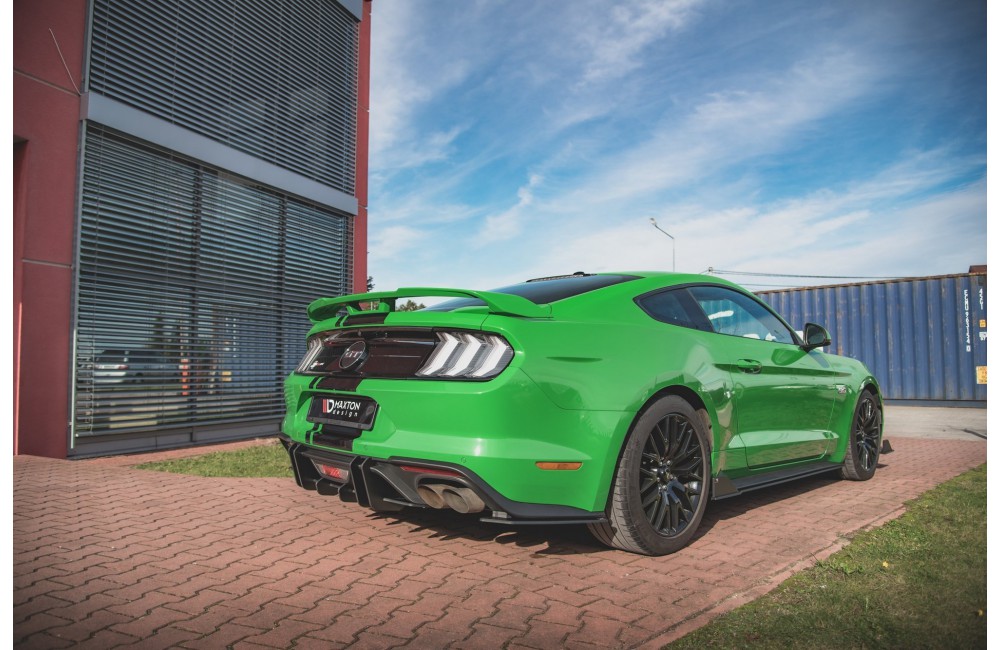 Street Pro Rear Diffuser Ford Mustang GT Mk6 Facelift - Black