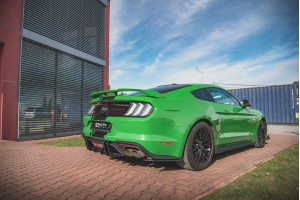 Street Pro Rear Diffuser Ford Mustang GT Mk6 Facelift - Black
