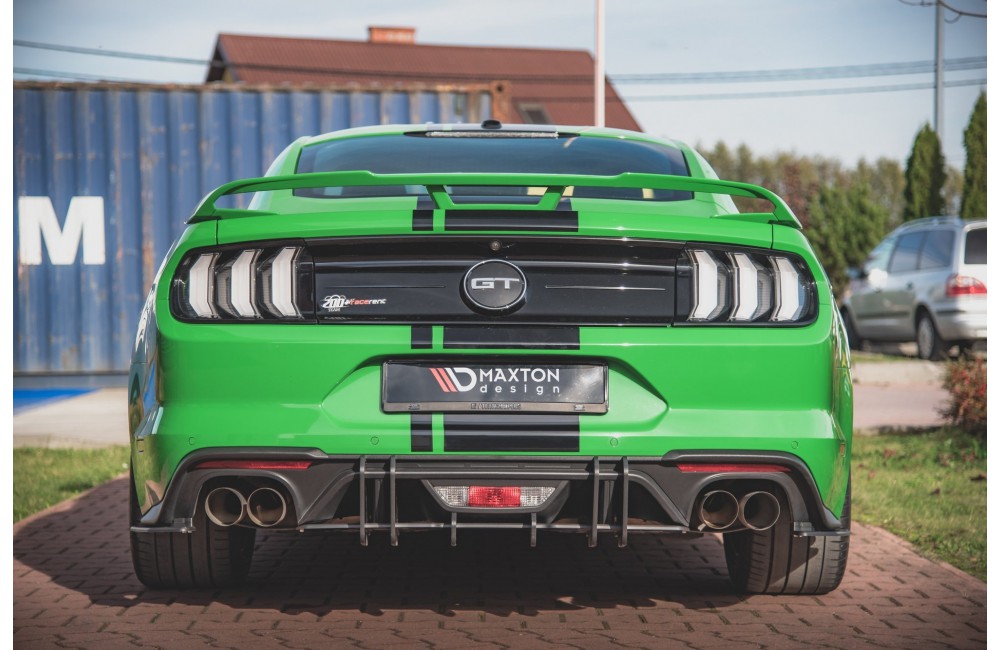 Street Pro Rear Diffuser Ford Mustang GT Mk6 Facelift - Black